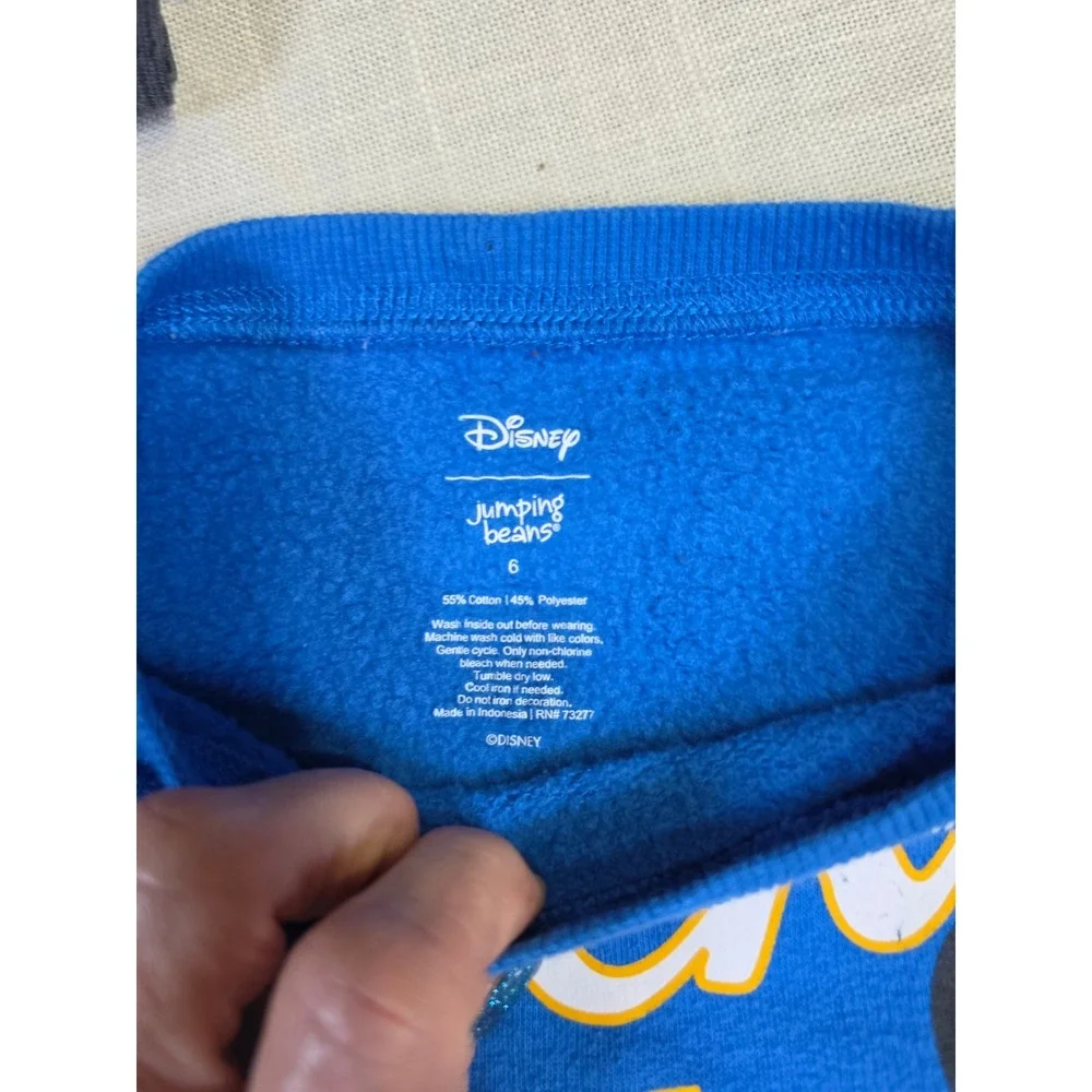 Kids Boys 3pc Lot Disney Mickey Sweatshirt Russell Dri-Power Tee Chino Pants 6-7